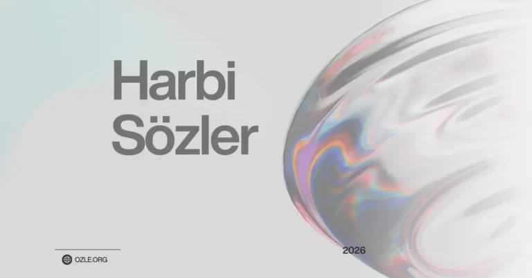 harbi sözler
