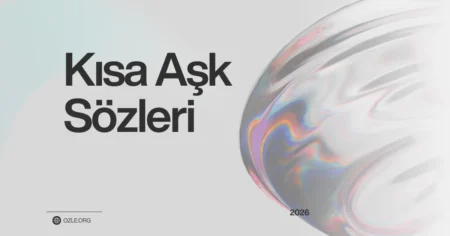 kısa aşk sözleri